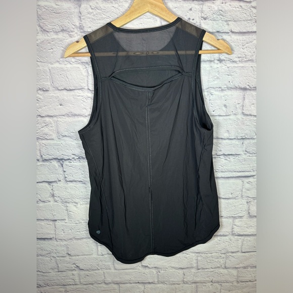 LULULEMON Sculpt Tank Top Back Vent solid black color Womens size 8 medium - Picture 8 of 12